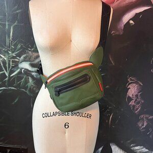 Share Hunter x Target Belt Bag/Fanny Pack/Bum Bag Matte Olive Green Rubberized